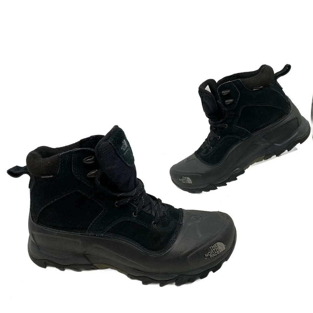 The North Face Black Suede Snow Boots | Men’s US 10